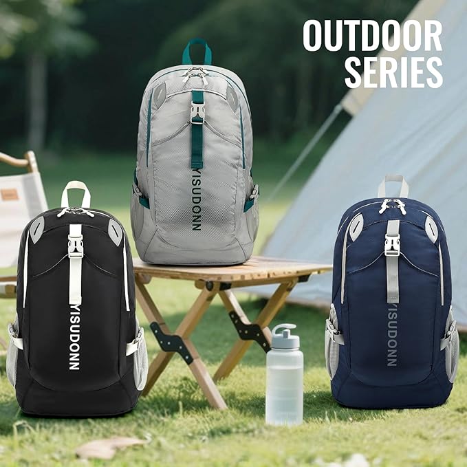 Hiking Backpack, 30L Lightweight Camping Water Resistant Large Hiking Bag Outdoor Travel Daypack for Men Wome