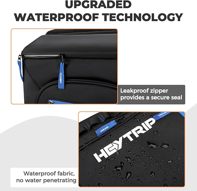 Heytrip Backpack Cooler 36/54 Cans, Insulated Portable Large Leakproof Waterproof Cooler Bag, 20 Hours Cold Retention for Lunch Camping Travel Beach Picnic
