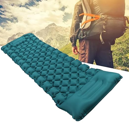Camping Sleeping Pad,Ultralight Inflatable Sleeping Pad for Camping,Sleeping Pad for Comfortable Outdoor Sleeping Ideal for Camping, Hiking, and Backpacking