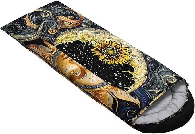 AILONEN Girls Pink Camping Sleeping Bags,Lightweight & Waterproof,3 Season Warm & Cool Weather,Cute Bow Duck Print Sleeping Bags for Kids,Girls,Adults Travelling,Outdoors