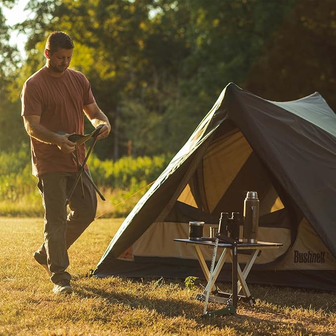 Bushnell Tent | Instant Pop Up 3P / 4P/ 6P / 8P Hub Style Tents | Best Pop Up Tent for Camping, Hiking, Family Camping, Hunting, Fishing, and Basecamp