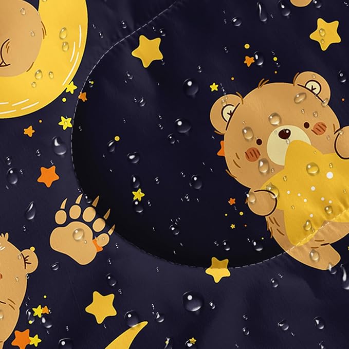 AILONEN Kawaii Puppy Sleeping Bag for Kids Boys Girls,Warm and Cool Weather,Lightweight,Waterproof Backpacking,Cartoon Cute Dog & Duck Animal Themed Blue Sleeping Bag for Camping