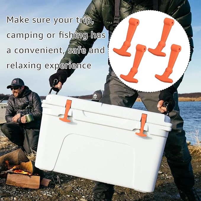 4 Pack Heavy Duty Cooler Latches,Compatible with YETI Tundra Replacement Latches