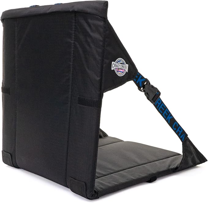 Crazy Creek Original Chair Perfect for Stadium Seats, Camping, Hiking & More, Comfort on All Terrains, Adjustable Straps, Lightweight Design, Water-Resistant
