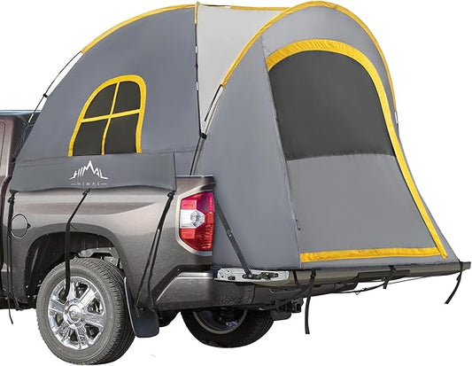 Pickup Truck Tent, Waterproof PU2000mm Double Layer for FT Truck Bed, Portable Bed Tent for Camping