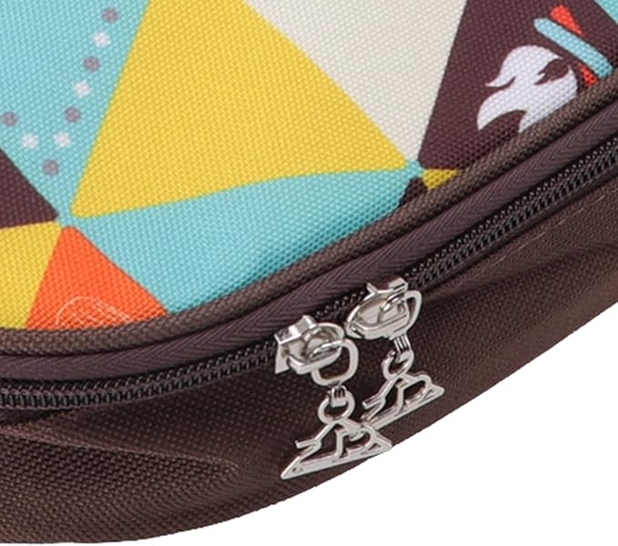 TOPINCN Cooking Utensils, Pouch Polyester Fabric Camping Cookware Travel Storage Bag, Outdoor Large Space Cookware Kit Bag(C)