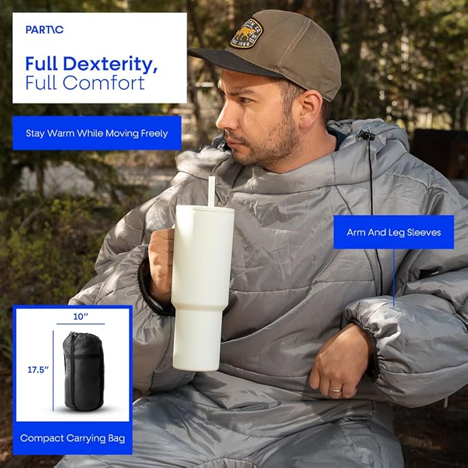 Wearable Outdoor Camping Sleeping Bag - Selk Bag, Stadium Sack - Wearable Sleeping Bag by Todays Good
