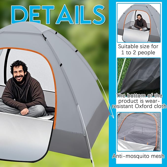 15/10/5 Pack Camping Tents for Homeless Bulk 2 Person Pop up Homeless Backpacking Supplies Adult Waterproof Instant Easy Setup Tent for Hiking Outdoor Travel Camping Donation
