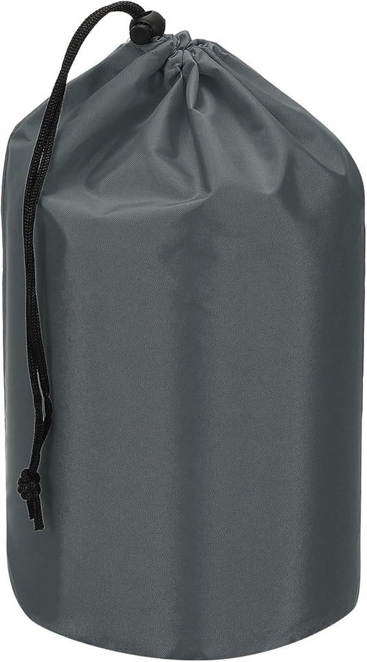 PATIKIL Stuff Sack, Waterproof Outdoor Storage Sack Portable Drawstring Dust Flap Bag Lightweight Sleeping Bag for Camping Hiking Backpacking