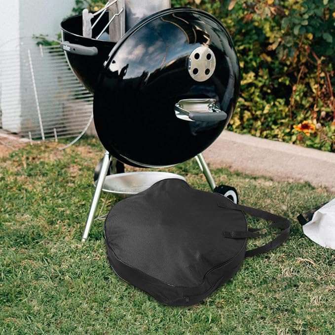 Cast Iron Skillet Storage Bag Portable Barbecue Pan Pouch for Outdoor Camping Oxford Cloth Large Capacity Design Fits Skillets