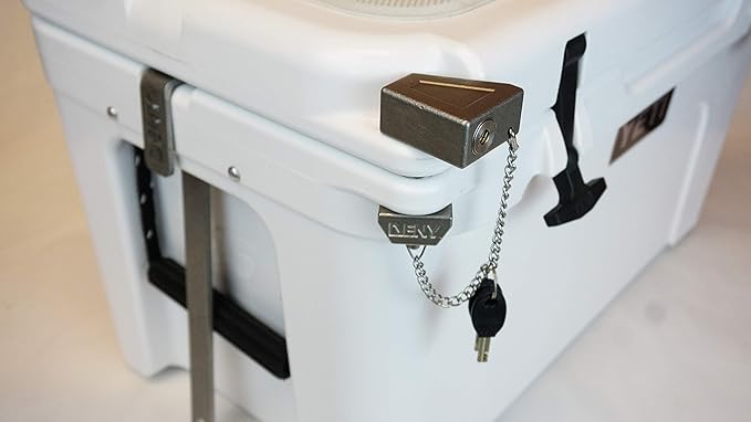 DENY Cooler Security Lid Lock Fits YETI Tundra 35,45,65qt Coolers