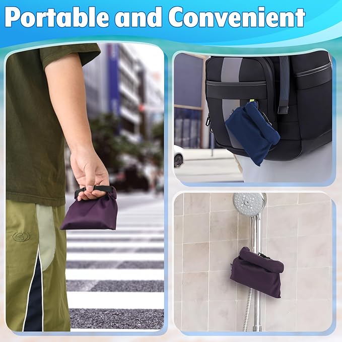 Cosmos 3 Pcs Waterproof Dry Bag, Mini Waterproof Pouch Portable Dry Sacks Small Roll Top Storage Bag for Outdoor Travel Kayaking Boating Camping Hiking (Medium Size - 4 Pcs)