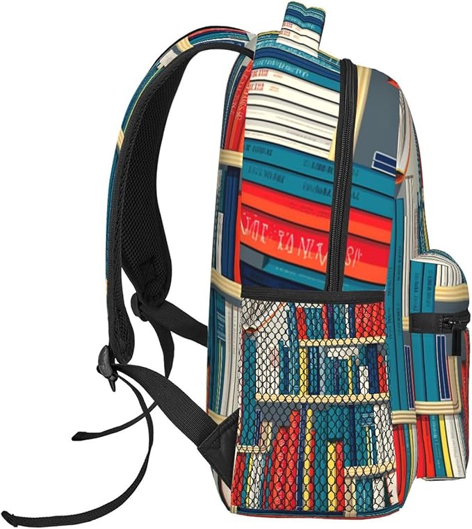 Daypack Backpack Polyester Multipurpose Anti-Theft Books Bookshelf Shoulder Bag Big Capacity Gym Outdoor Hiking Backpack With Smooth Zippers