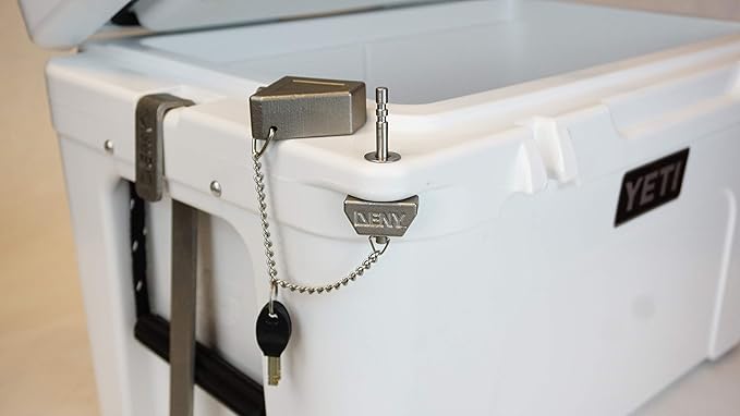 DENY Cooler Security Lid Lock Fits YETI Tundra 35,45,65qt Coolers