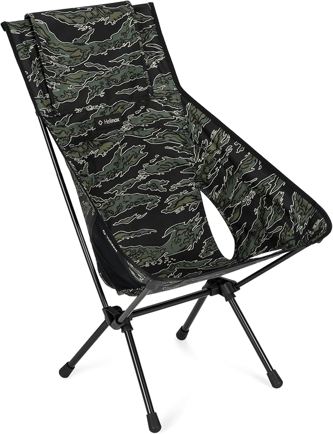 Helinox Chair One Highback (re) High-Performance Camping Chair,2.6lbs, Camping Chairs High Back, Packable, Portable, Camping, Hiking, Travel, Xray Tiger Camo