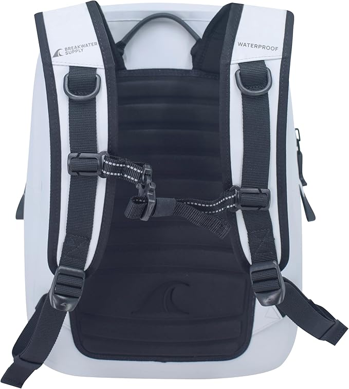 Breakwater Supply™ Fogland Waterproof IP68 Submersible Backpack with Airtight Zippers | Laptop Travel Outdoors | 25L 20L 15L | 100% Waterproof, Submersible, Airtight Zippers, Travel Outdoors