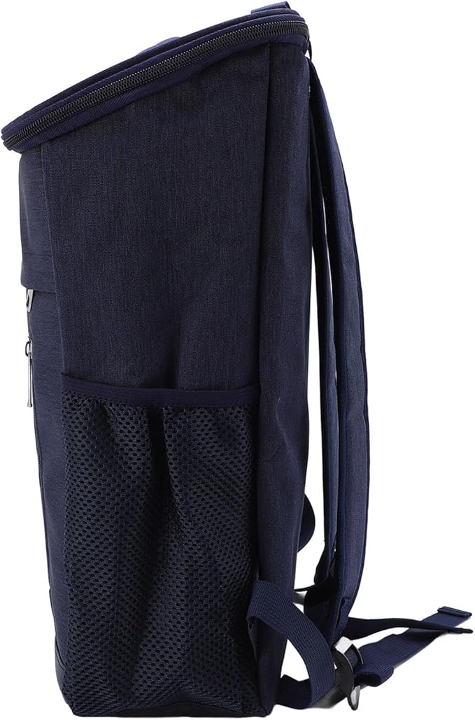 Dioche Cooler Backpack Cooler Backpack, Large Capacity, Leakproof, Multipocket Outdoor Picnic, Rainproof Design, Suitable for Beach Camping, Family Gatherings, Blue. (Blue)