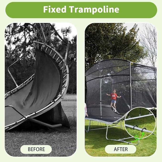 Rebar-Stakes-12-Inch, Ground Stakes Heavy Duty U-Hook Black Coated Anti-Rust Heavy Duty Ground Anchors for Garden Dog Fence Chicken Coop Christmas Decorations Deer Fence 8pcs