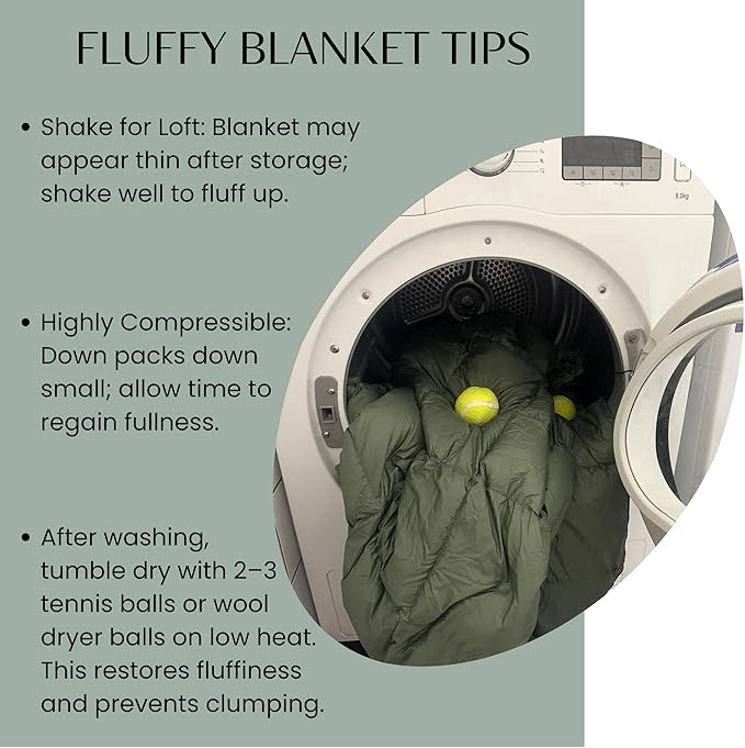 Down Camping Blanket with Footbox – Lightweight, Packable, Water Resistant Backpacking Quilt & Warm Puffy Compact Outdoor Throw – 52x77 with Stuff Sack for Stadium, Hiking & Travel