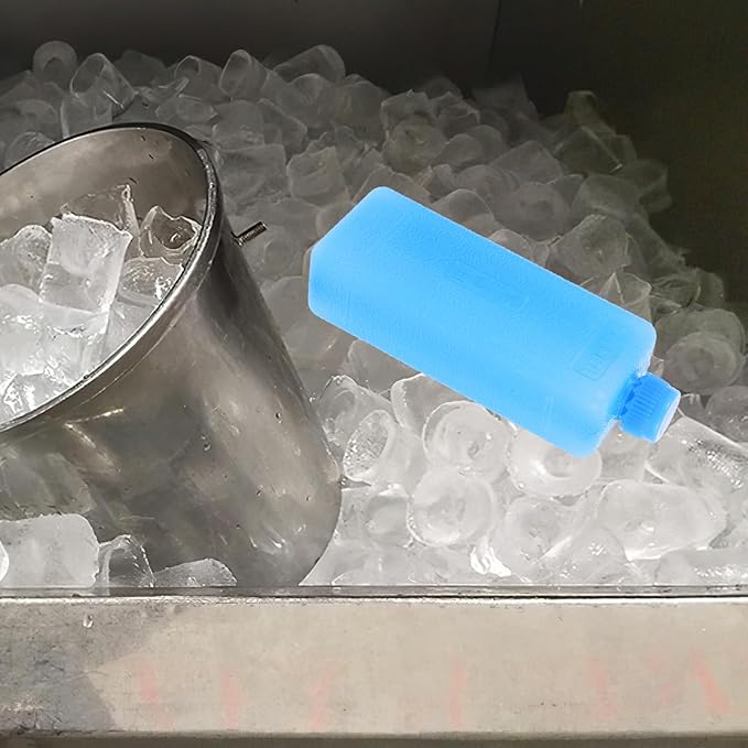 4pcs Small Fan ce Packs,Reusable Portable Cooler Freezer Ice Packs Keep Cool for Cooler Ice Block