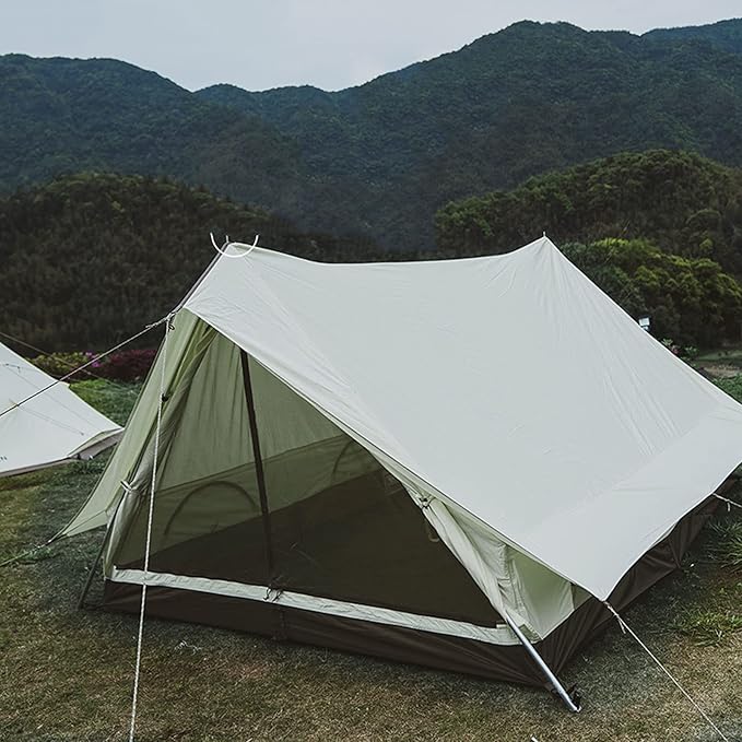 Liudan Camping Tents Outdoor Tent Waterproof Four Seasons Family Tent Camping Backpacking Hiking Mountaineering Easy Set Up Dome Tent