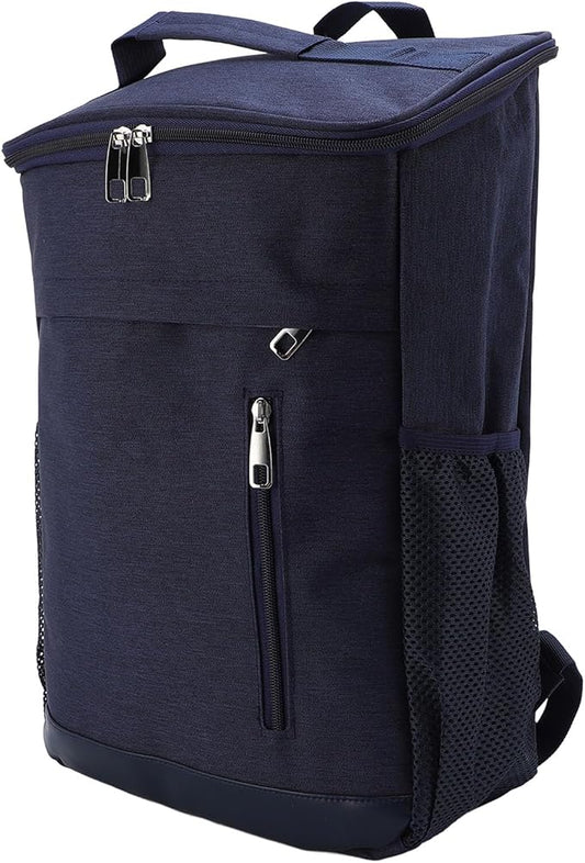 Dioche Cooler Backpack Cooler Backpack, Large Capacity, Leakproof, Multipocket Outdoor Picnic, Rainproof Design, Suitable for Beach Camping, Family Gatherings, Blue. (Blue)