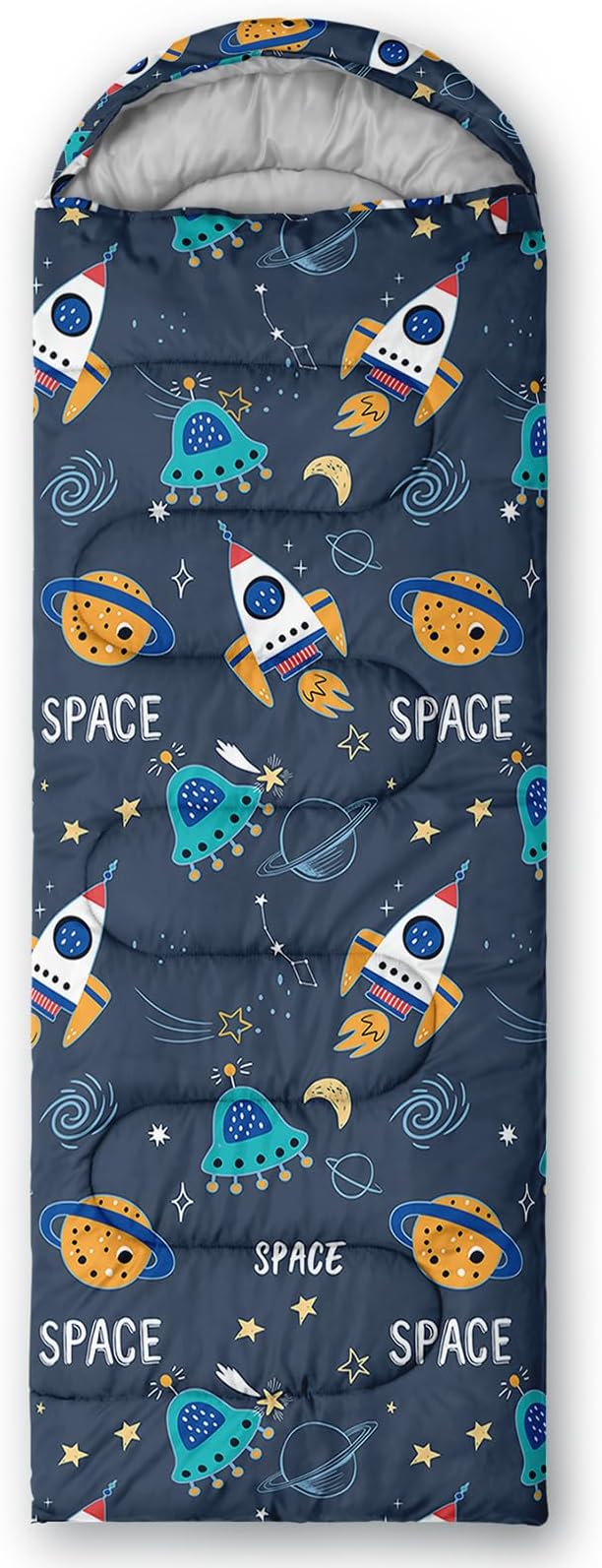 Sleeping Bags for Adults and Kids Camping Sleeping Bags for Girls and Boys Lightweight Waterproof Cold/Warm 3-Season Outdoor Travel with Compression Bags