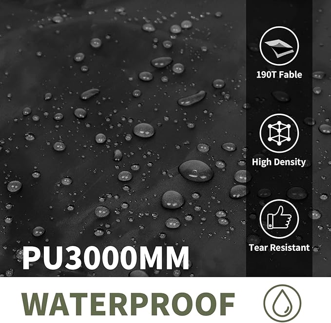 Frelaxy Tent Footprint, Waterproof Camping Tarp, Durable Tent Floor to Elevate Your Camping, Hiking, Backpacking, Hammock, Beach Experience