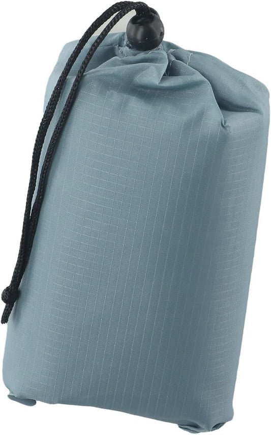 Outside Camping Rain Tarp, Waterproof Portable Tarp Shelter Rain Tarp Sun Shade Shelter for Outdoor Adventures(Medium Gray 140x200CM)