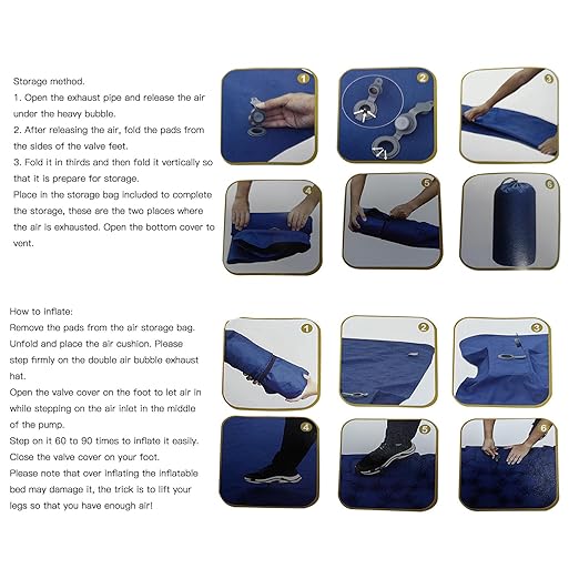 Inflatable Double Camping Mat with Pillow,Double Sleeping Pad, for Couples and Families Quick Inflation Design, Ideal for Outdoor Camping, Hiking, and Backpacking