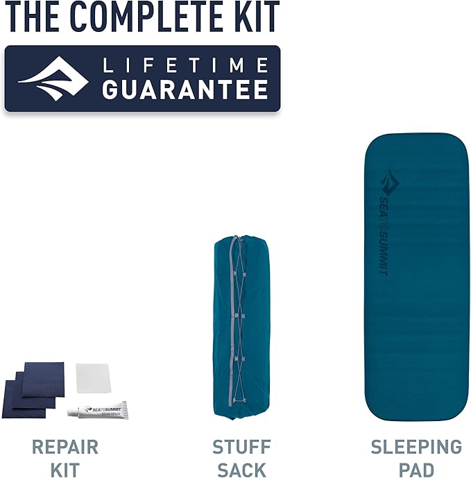 Sea to Summit Comfort Deluxe Self-Inflating Foam Camping Mattress, Large (v1)