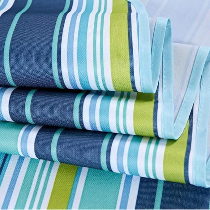 K Y KANGYUN Extra Large Picnic Blanket Outdoor Beach Blankets, Water-Resistant Foldable Sandproof Blankets Cute Picnic Mat for Beach, Camping Grass Lawn Park Mats (Blue, 80x80 in)