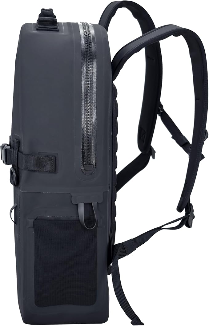 Breakwater Supply™ Fogland Waterproof IP68 Submersible Backpack with Airtight Zippers | Laptop Travel Outdoors | 25L 20L 15L | 100% Waterproof, Submersible, Airtight Zippers, Travel Outdoors