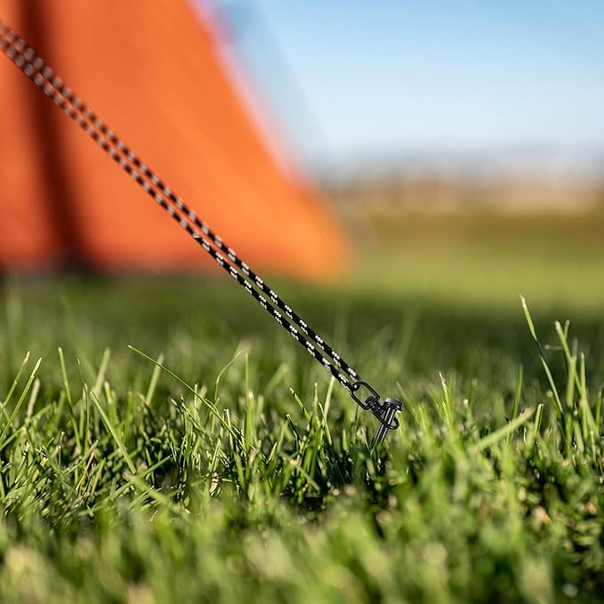 Reginary Ground Anchors Screw in Tent Stakes Heavy Duty Trampoline Anchors High Wind for Camping Canopy Carport Sheds Beach Sand Stakes Metal Swing Set