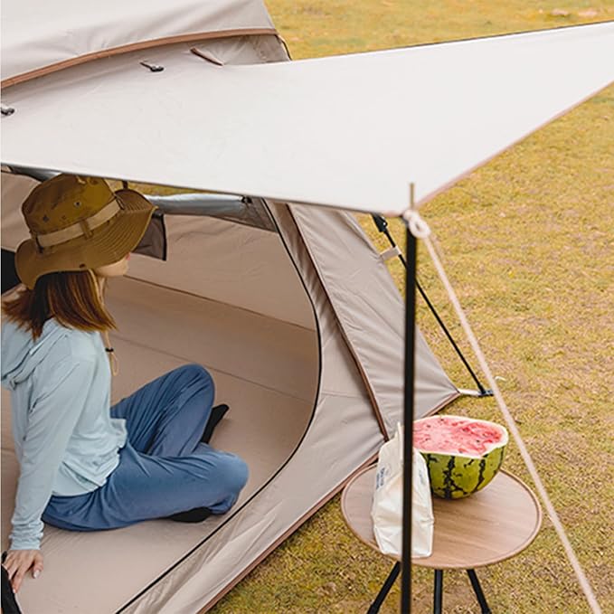Camping Tent Cabin Tent 2 Person Backpacking Tent Lightweight 4 Season Camping Tent for Outdoor Mountaineering
