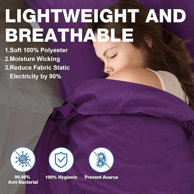 Sleeping Bag Liner, Sleep Sack Travel Sheets, Two-Way-Zipper Expose Feet Separately, Lightweight for Single, Backpacking,Hotels & Hostels, Camping, Travel, Business