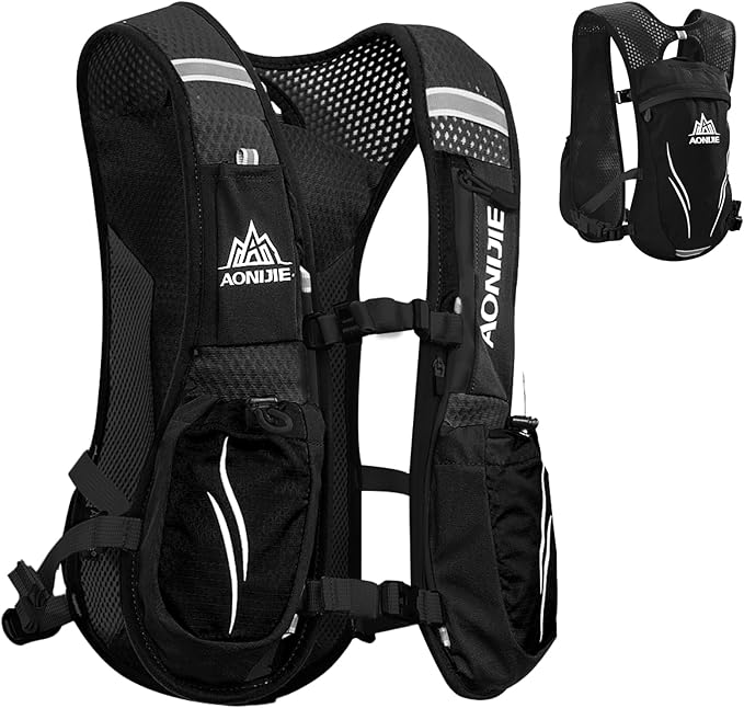 TRIWONDER Hydration Running Vest Backpack, Lightweight Water Pack for Men Women Hydration Backpack for Trail Race, Hiking, Cycling, Climbing, Camping, Jogging, Marathon