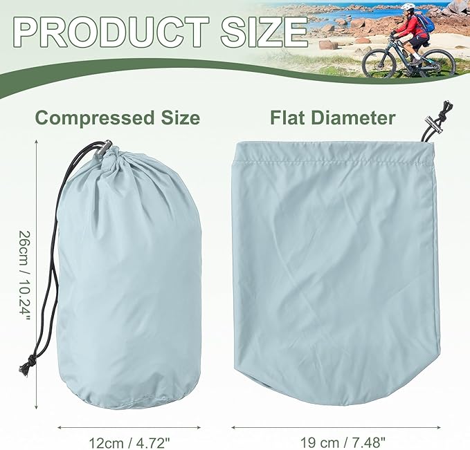 Stuff Sack, Sleeping Bag Storage Sack, Waterproof Outdoor Storage Ultralight Portable Drawstring Storage Bag