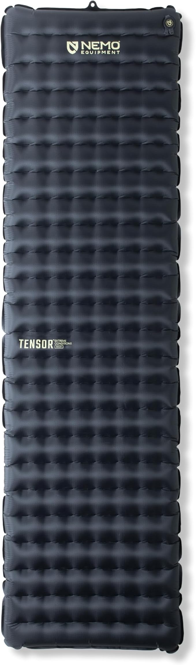 Nemo Equipment Tensor Extreme Conditions Sleeping Pad - Regular (72"x20") - Black/Birch Bud/Citron