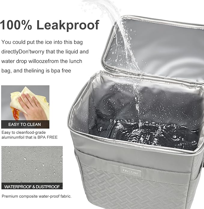 Backpack Coolers Insulated Leak Proof for Women Men, 35 Cans Large Capacity Waterproof Cooler Backpack, Soft Portable Cooler Bag for Beach Travel Camping Picnic Work