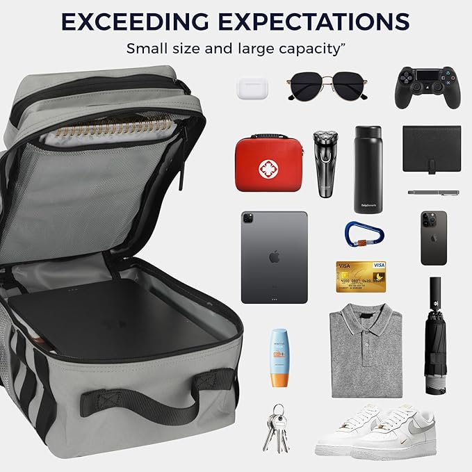 9L Mini Tactical Backpack for Men Women,Small Military Tactical Backpack for Sport,Gym,Hiking,Travel,Camping (Gray)