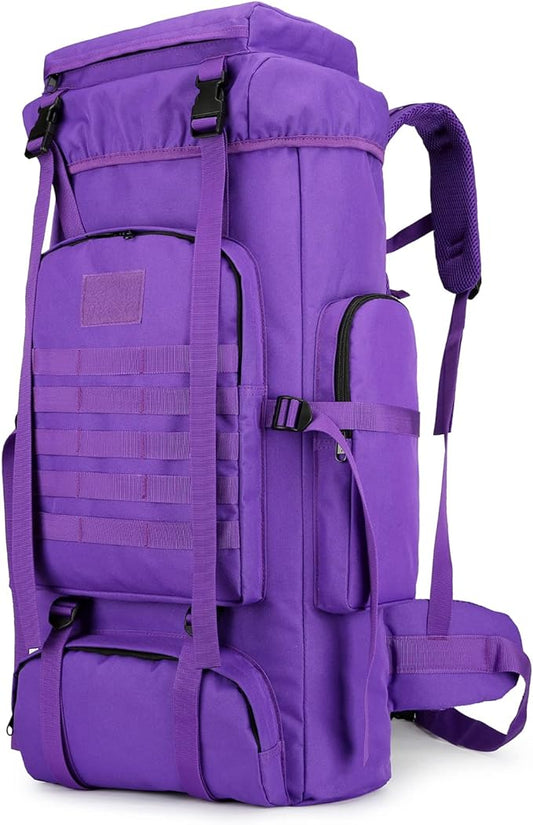 Hiking Backpack for Men 70L/100L Camping Backpack Military Rucksack Molle 3 Days Assault Pack for Climbing | Camping Backpack, 3 Days Assault Pack, for Climbing
