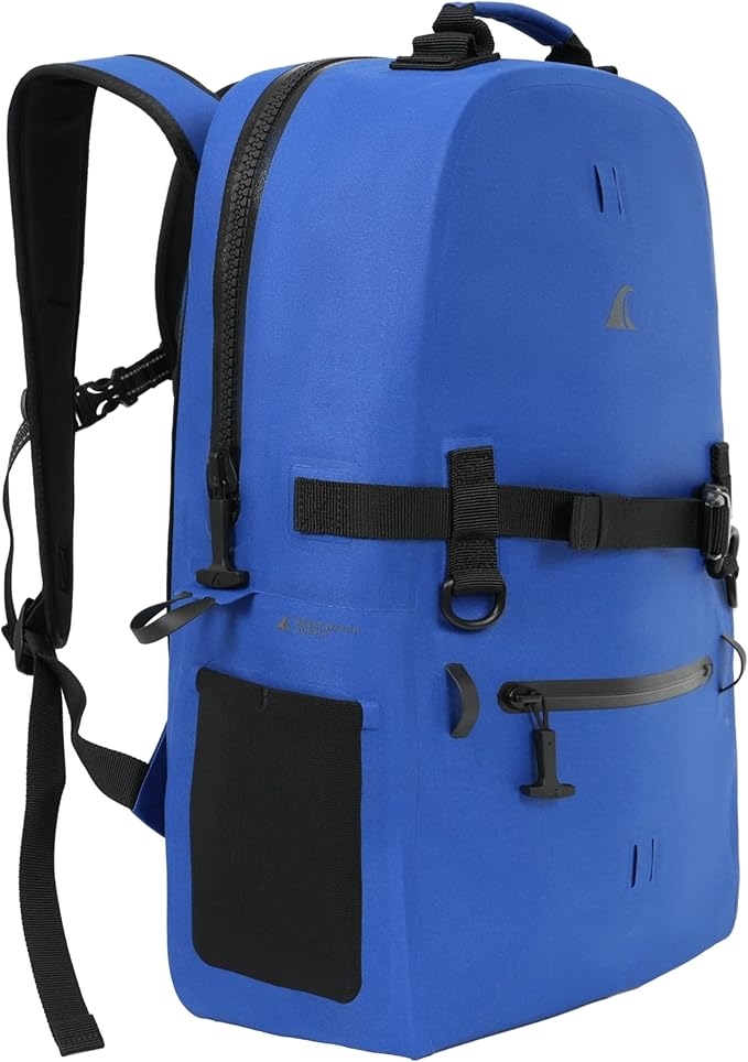 Breakwater Supply™ Fogland Waterproof IP68 Submersible Backpack with Airtight Zippers | Laptop Travel Outdoors | 25L 20L 15L | 100% Waterproof, Submersible, Airtight Zippers, Travel Outdoors