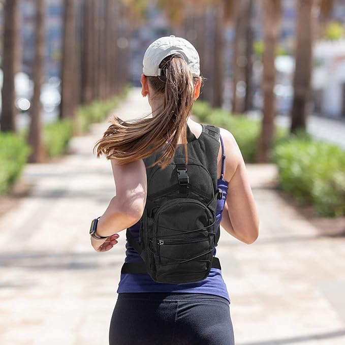G4Free Hydration Pack Sports Runner Hydration Backpack with 3L Bladder for Running Hiking Cycling Biking