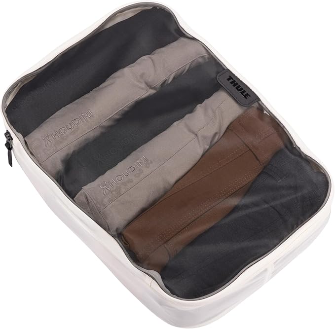 Thule Packing Cube Set, Includes Medium & Small Cubes, Transparent Fabric, Organize Clothing, Easy to Pack