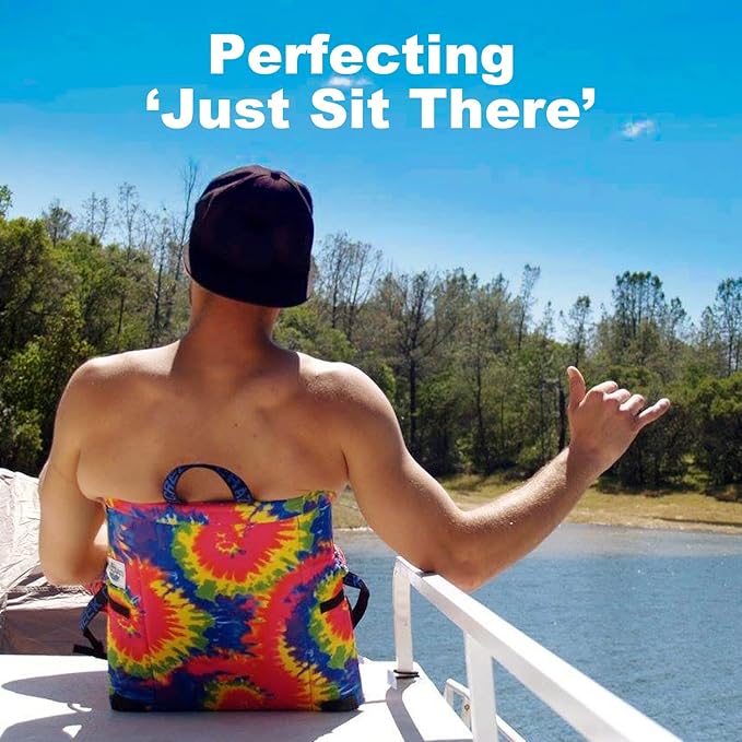 Crazy Creek Original Chair Perfect for Stadium Seats, Camping, Hiking & More, Comfort on All Terrains, Adjustable Straps, Lightweight Design, Water-Resistant
