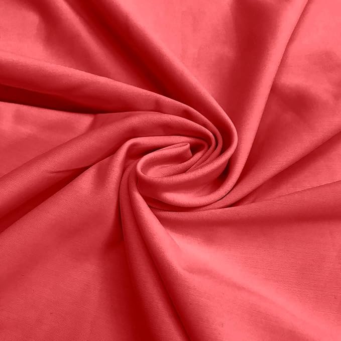 Clara Clark RV Queen Sheets, 6 Piece RV Sheets Set - Hotel Luxury Sheets for RV Bunks, Super Soft Bedding Set, Short Queen,Coral Pink