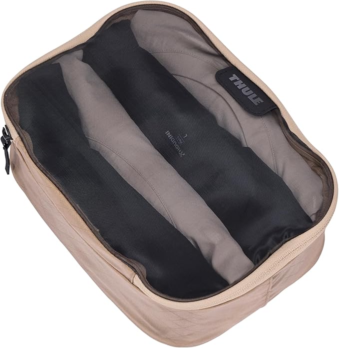Thule Packing Cube, Size Small, Transparent Fabric, Organize Essentials, Easy to Pack, YKK Zippers
