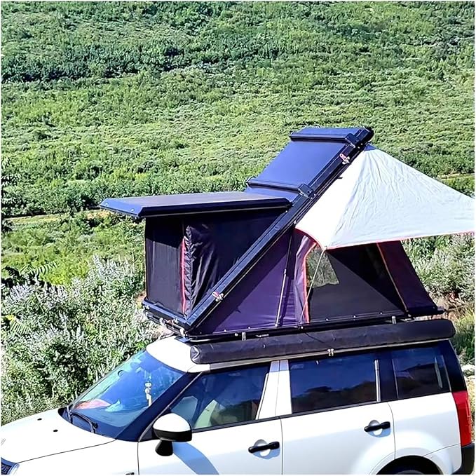 Light Weight Rooftop Tent Aluminum Camping Car Roof Tent Z Fold Hard Shell Roof Top Tent for Car