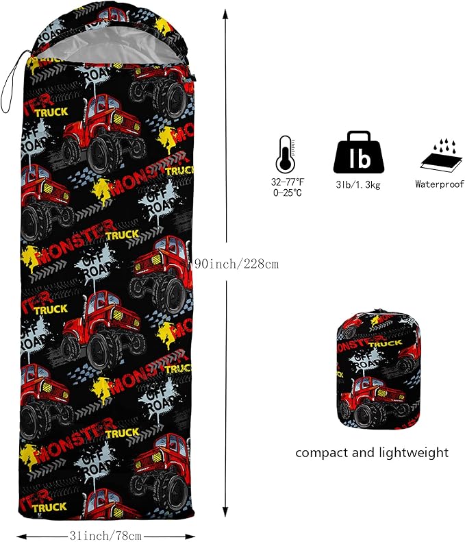 BSNTHO Camping Sleeping Bags,3 Season Warm & Cool Weather,Lightweight,Waterproof Sleeping Bags for Adults & Kids,Traveling,and Outdoors,Camping Gear Equipment